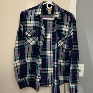Arizona Purple Flannel Shirt